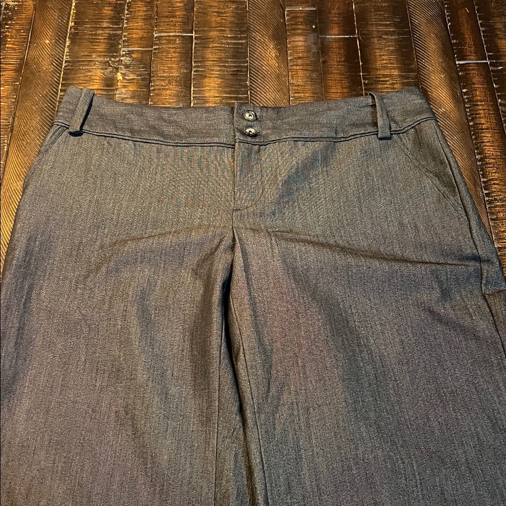 Calvin Klein Charcoal Flare Pants